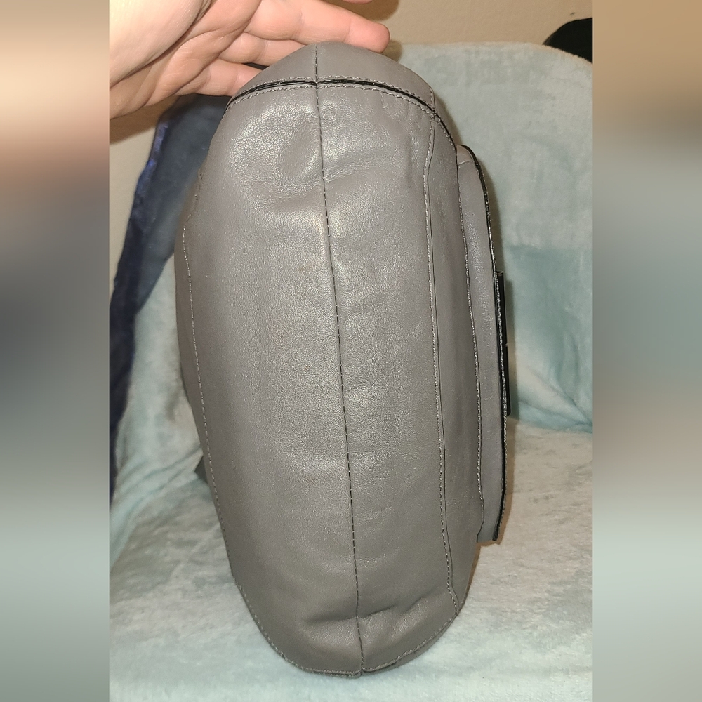 Coach Gray and Green Crossbody Bag - Picture 6 of 15